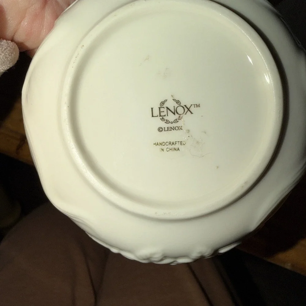 Lenox Ivory Serving Dishes with Gold Accents, Set‎ of 3